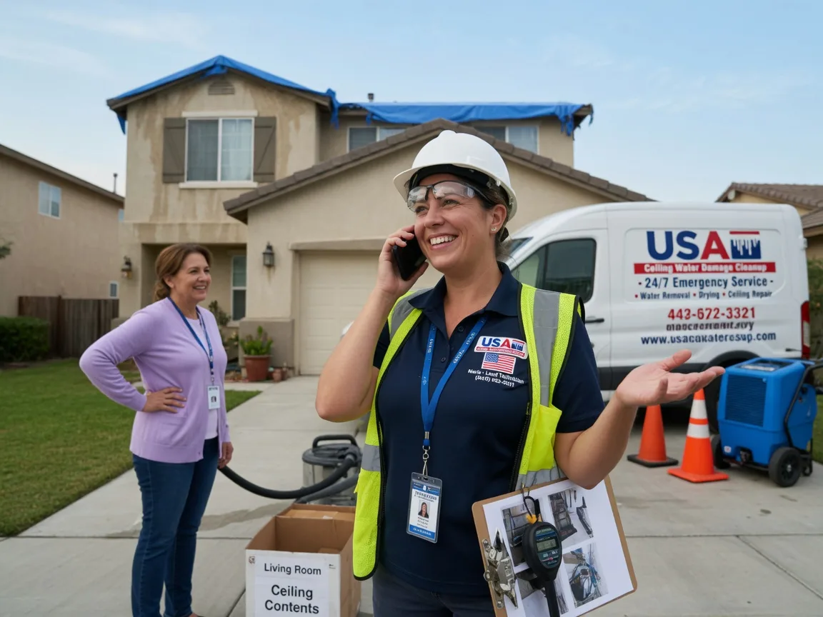 Ceiling Water Damage Restoration Rosholt, WI FAQs